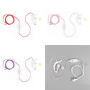 2 Pin G-Shape Earpiece Earphone PTT For HYT Radio TC268 TC270 TC368 4Colour