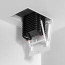 35"to 50" x 27.5" Electirc attic ladder Aluminum folding 9.5ft with remote for loft