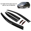 Acura TSX 2009-2014 Car Window Sun Rain Guard Visors Kit 6PCS