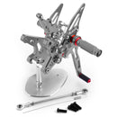 Rearsets Rear Sets Footpegs Footrest For Kawasaki ZX-R 400 Ninja 2018-2019 Generic