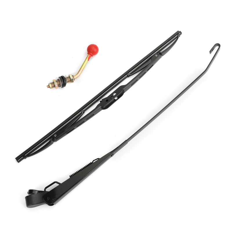 UTV Manual Windshield Wiper Universal for Polaris Ranger RZR Kawasaki MULE Teryx Generic