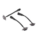 3pcs Smoked Lens Amber LED Lamp Raptor Front Grille Running Light fit Ford F-150 Generic