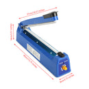 Impulse Heat Sealer 300mm Electric Plastic Poly Bag Hand Sealing Machine AU Plug