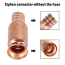 15MM Connector PVC Fuel Siphon Hose Copper Jiggler Jiggle Siphon Pump Pipe