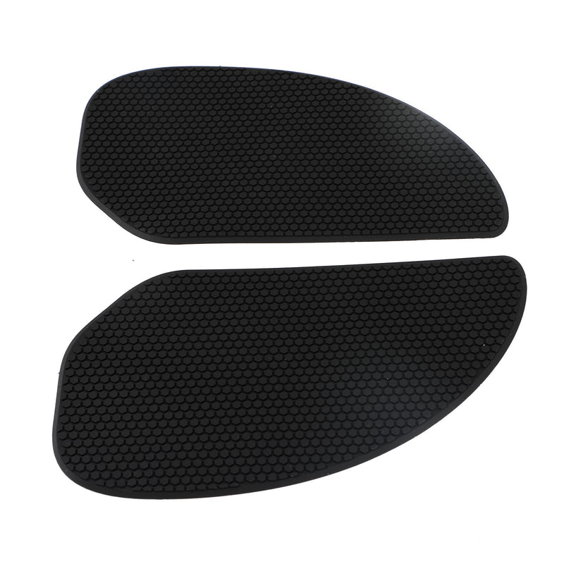 2x Side Tank Traction Grips Pads For Cafe Racer Custom Bobber Chopper Clubman Generic