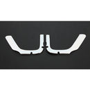 2pcs ABS Trunk Sundry Net String Bag Frame Trim For Renegade 2011+ 2Door Silver/Orange Generic