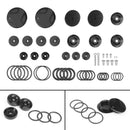 18x CNC ALUMINUM SIDE FRAME COVER CAPS PLUGS Fit for BMW R1200GS 2013-2019 Generic