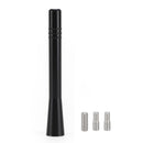 4" Short Black Aluminum Antenna Mast AM/FM For Toyota Tacoma 1995-2016 Generic