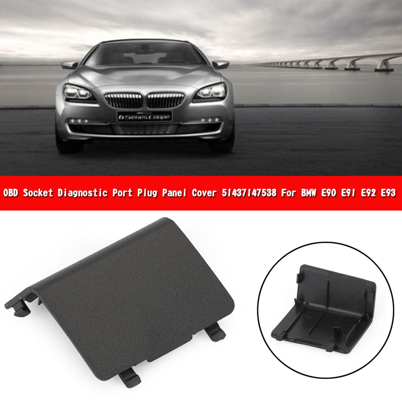 OBD Socket Diagnostic Port Plug Panel Cover 51437147538 For BMW E90 E91 E92 E93 Generic