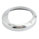 5" Speedometer Case Tachometer Cover Guard For Glide Softail Fat Boy Fxst Silve