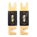 Fuse 30A-500A AMP ANL Type Gold Plated Blade Fuses For Auto Car Stereo Audio