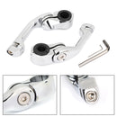 Universal 1.25'' 32mm Engine Crash Bar Highway Foot Peg Mount Clamp Bracket Generic