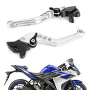 Brake Clutch Levers For YAMAHA YZF-R15 2008-2014 Silver Generic