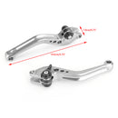 Short Clutch Brake Lever For KTM 390 2019 Silver Generic
