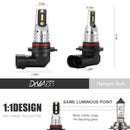 2PCS LED Headlight Driving Light Fog Light Lamp 6500K Bright 50W Generic