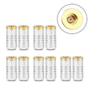 5PCS MMCX Female Earphone Plug Audio Connector For UE900 SE535 SE215 W30 Chrome
