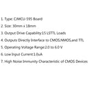 4Pcs CJMCU-595 SN74HC595 Shift Breakout Stable 8-Bit Shifting Register Module