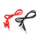 2 Pcs Alligator Clip Silicone Cable To 4mm Banana Plug