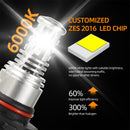 LED Headlight 6000K 2000W 300000LM Low Beam bulbs High Power Generic