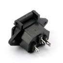 20PCS IEC320 C14 3 Pin Screw Mount Power Socket Cover 10A 250V For Boat AC-04C