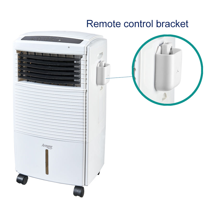 Remote-Controlled 15L (4 Gal) Portable Anion Humidifying Air Conditioner Cooler Fan