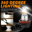 LED Headlight 6000K 2000W 300000LM Low Beam bulbs High Power Generic