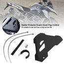 Starter Protector Guard Cover Flap Control Fit for BMW R1250GS R1200GS ADV/R/RS Generic