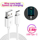 Type C USB-C Data Charging Cable Fast Charger For Samsung Galaxy S8 S9 S10+ Plus