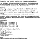 12''-48'' LED Light Aquarium Fish Tank 0.5W Full Spectrum Plant Marine Generic