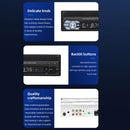 7" 1Din Telescopic Touch Screen Car Radio Stereo MP5 Player BT/USB/AUX w Camera