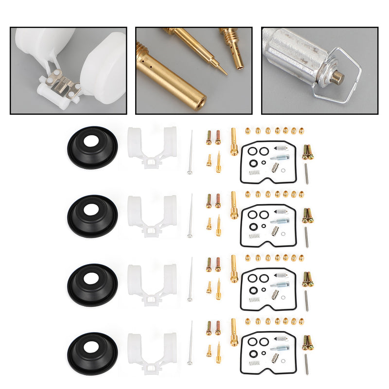 4X Carburetor Carb Rebuild Kit fit for Kawasaki Zephyr ZR750-H / ZR-7 / ZR-7S Generic