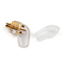 4Pair For Etymotic SE315 SE535 UE900 Earphone Cable Pin Connector Plug Clear