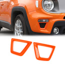 2PCS Front Turn Signal Light Frame Decor Cover for Renegade 19+ Orange Generic
