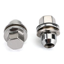 Set of 20 Lug Nuts For LR3 LR4 HSE Supercharged Range Rover Land Rover Chrome