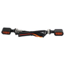 LED Rear Mini E Mark Turn Signal Indicator For Sportster Touring Dyna Softail Generic