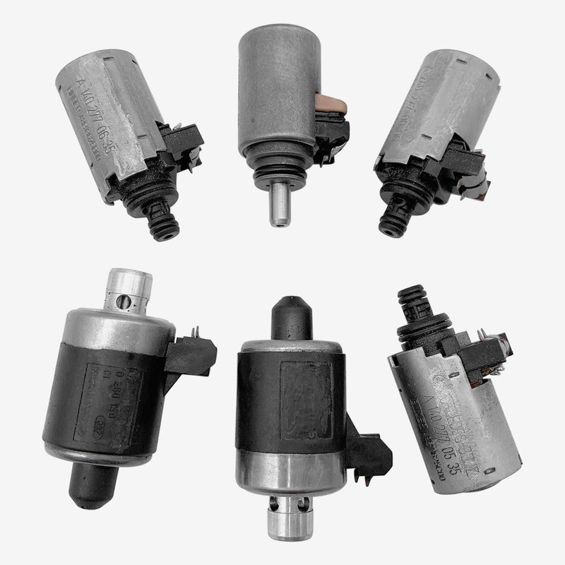 6PCS 722.6 Solenoids For Mercedes Benz 5-SPEED Automatic Transmission