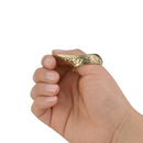 Archery 21mm Copper Thumb Ring Finger Guard Protector Gear Bow Hunting