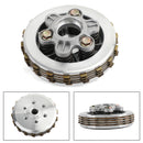 Clutch Kit Iron& Friction Plates 22121-KPH-900 fit for Honda ANF125 Innova Generic