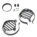 Led Cover Spot Light Guard Protector Grill Black For Cfmoto 800 Mt 2021-2022 Generic