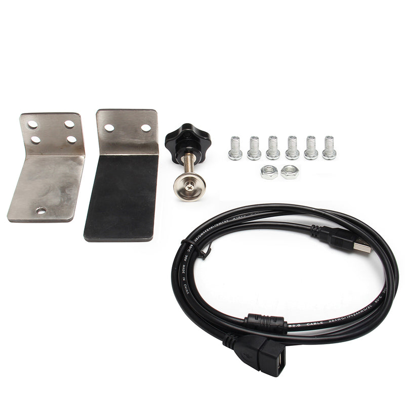 14Bit PS4/PS5 USB Handbrake Kits for Racing Games Steering Wheel Stand G29 Black