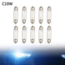 10x For NARVA 17327 Car Auxiliary Bulbs C10W 24V10W SV8.5 Generic
