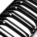 BMW 1 Series F20 F21 2015-2017 Gloss Black Double Front Kidney Grill Grille