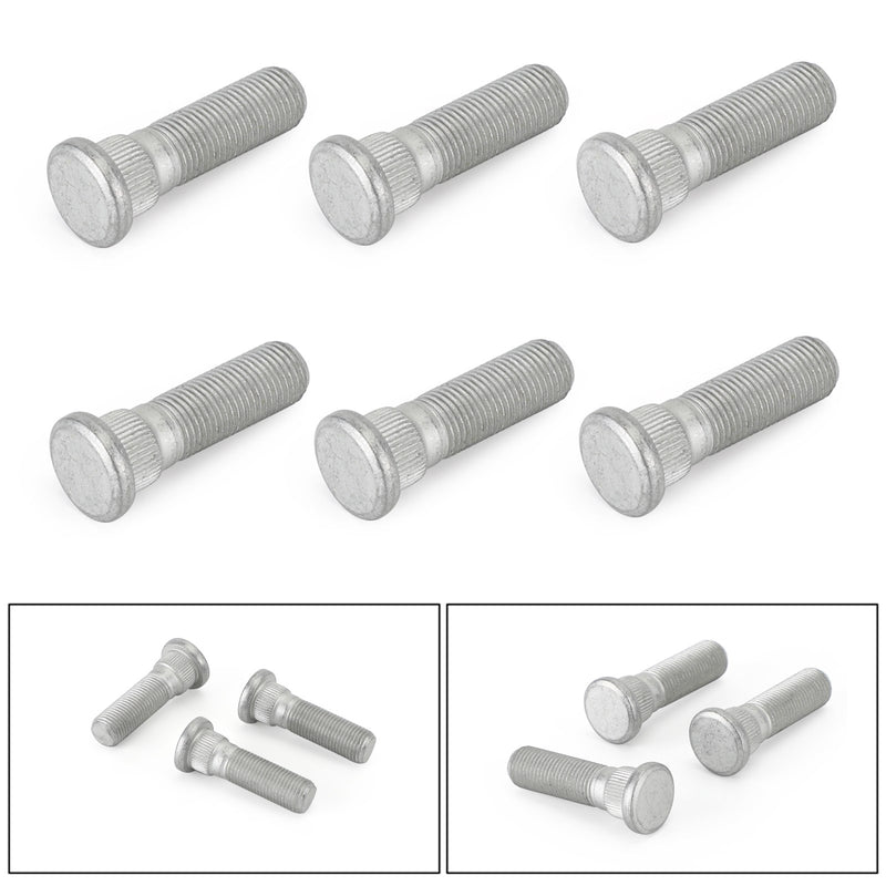 6pcs Front Wheel Stud Kit Fit For Nissan Patrol GQ Y60 GU Y61 MQ Ford Maverick Generic