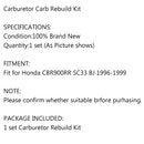Motorcycle Carburetor Repair Rebuild Kit for Honda CBR900RR SC33 BJ 1996-1999 Generic