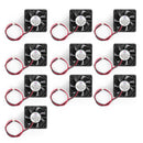 10PCS DC Brushless Cooling PC Computer Fan 12V 5015B 50x50x15mm 0.14A 2 Pin Wire