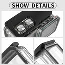 TELESIN 40M Waterproof Housing Case Underwater fit for Insta360 ONE R