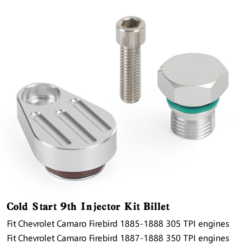 Cold Start 9th Injector Kit Billet Fit Camaro Firebird TPI 305/350 1885-1888 Generic