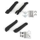 Front&Rear Footrests Foot Pegs Aluminum Passenger For Yamaha R1 R6 98-12 R6S Generic