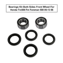 05-13 Honda Trx500 Fm Foreman 500 06 Bearings Kit Both Sides Front Wheel