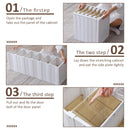 2-9 Pair No-Installation Shoe Storage Cabinet Drawer Box Plastic Frame Shoe Box